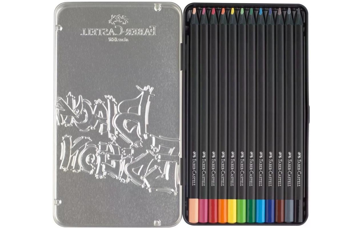 Faber-Castell Farbstifte Black Edition 12 Stück