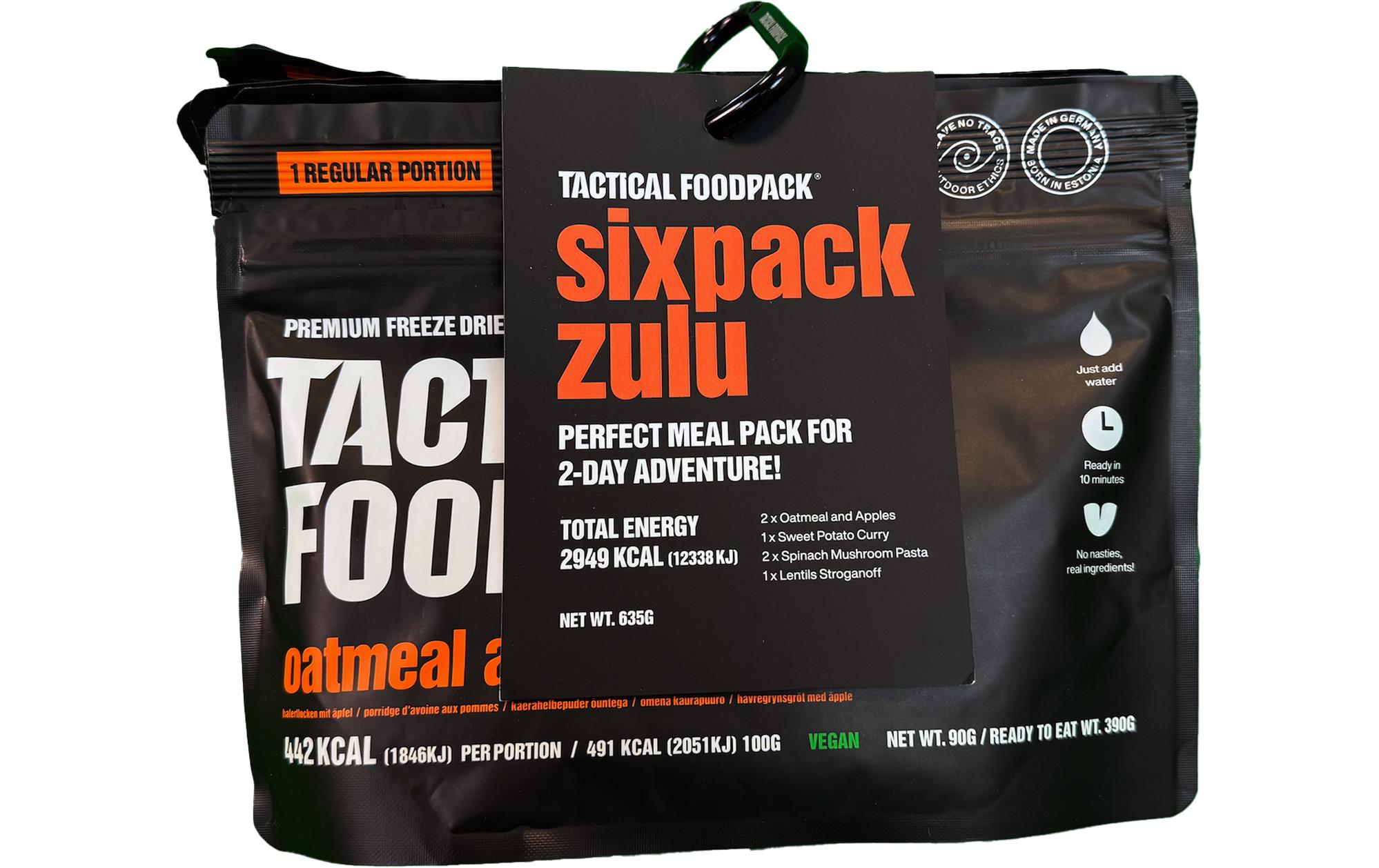 Tactical Foodpack Hauptgericht Sixpack Zulu Tactical Foodpack Hauptgericht Sixpack Zulu