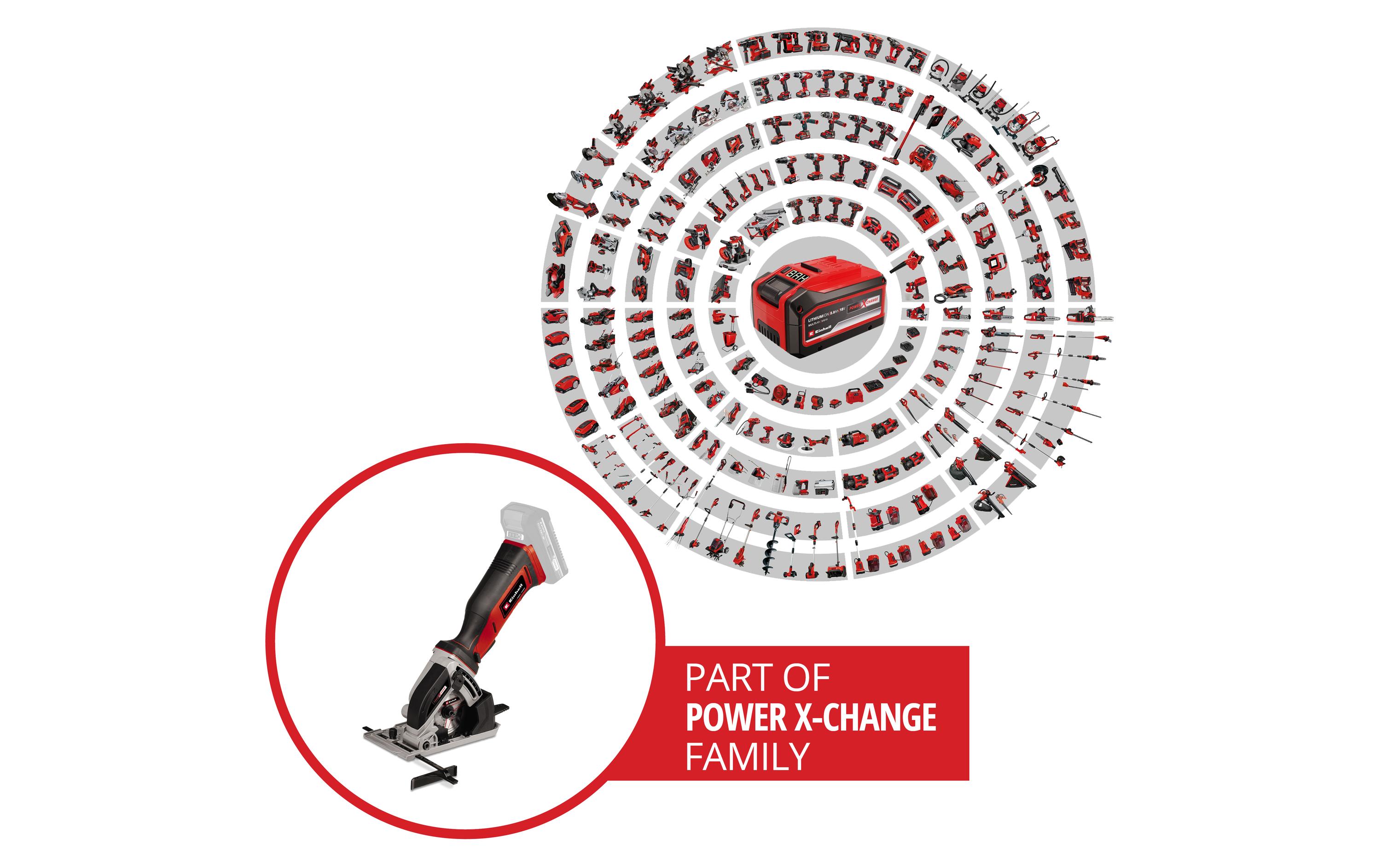 Einhell Akku-Handkreissäge TE-CS 18/89 Li Solo Einhell Akku-Handkreissäge TE-CS 18/89 Li Solo