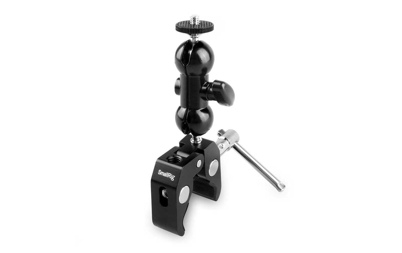 Smallrig Clamp mit Kugelkopf und 1/4 Schraube