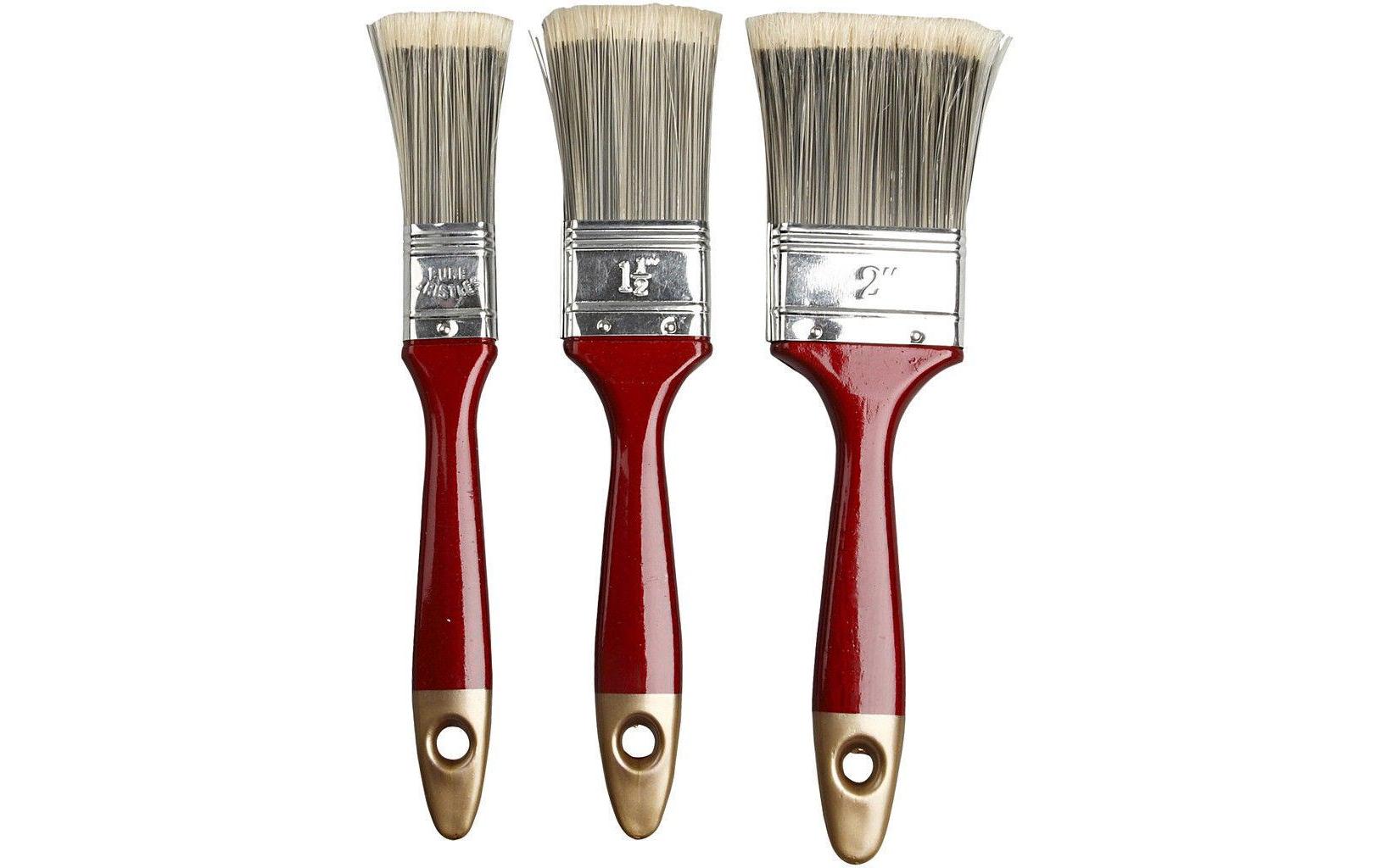 Creativ Company Nylonhaarpinsel 3 Stück Creativ Company Nylonhaarpinsel 3 Stück