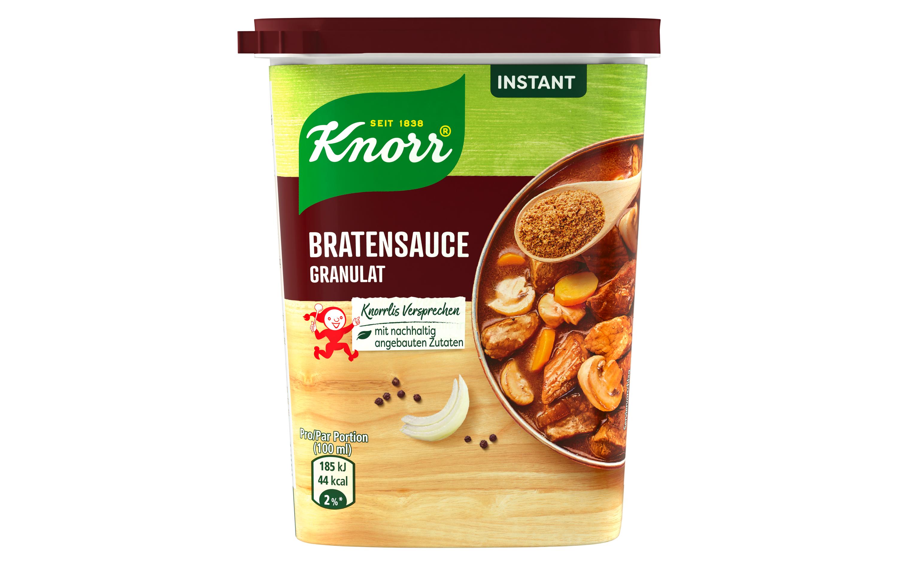 Knorr Bratensauce Instant- Granulat für Fleisch 230 g Knorr Bratensauce Instant- Granulat für Fleisch 230 g