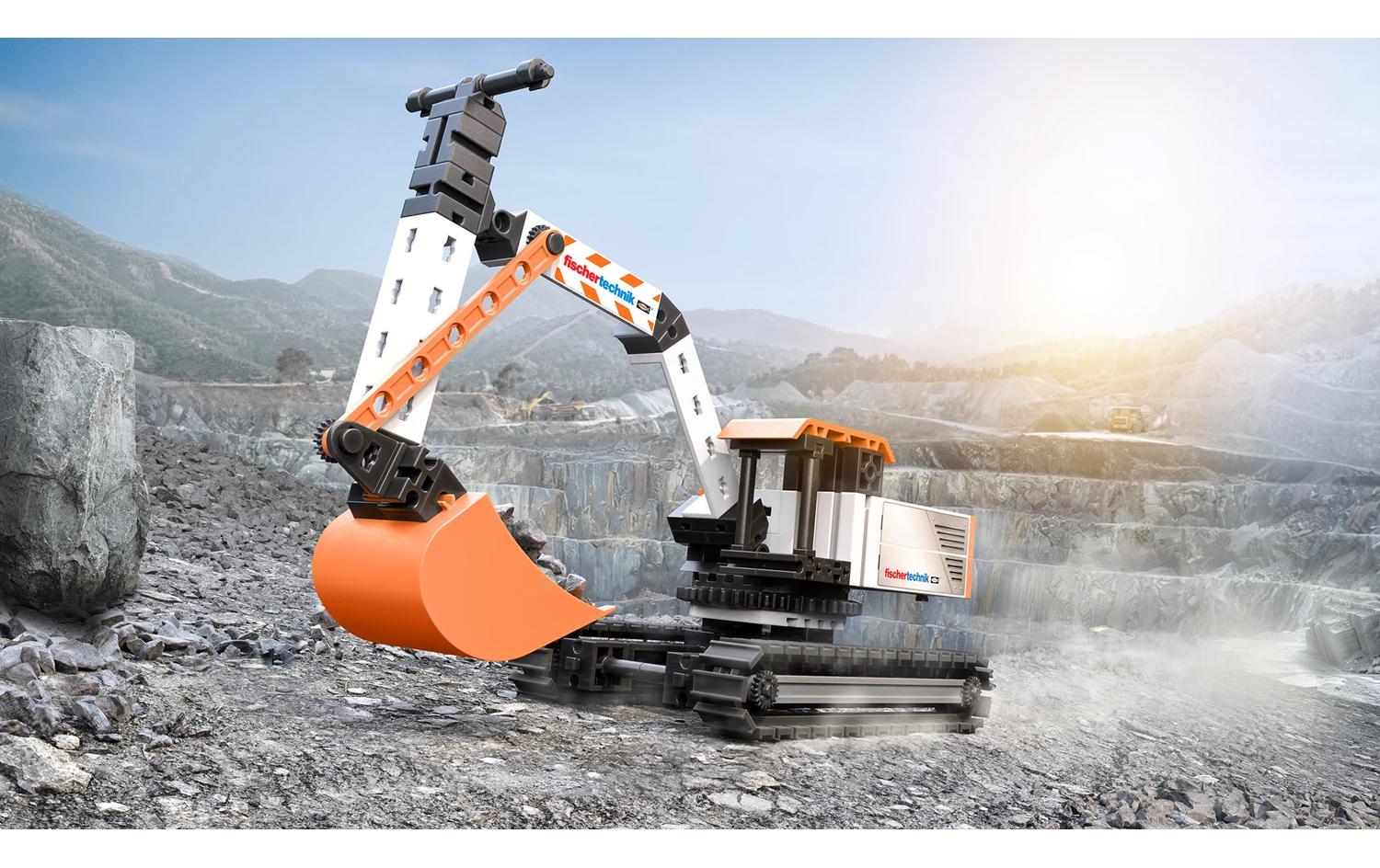 Fischertechnik Baukasten Bagger