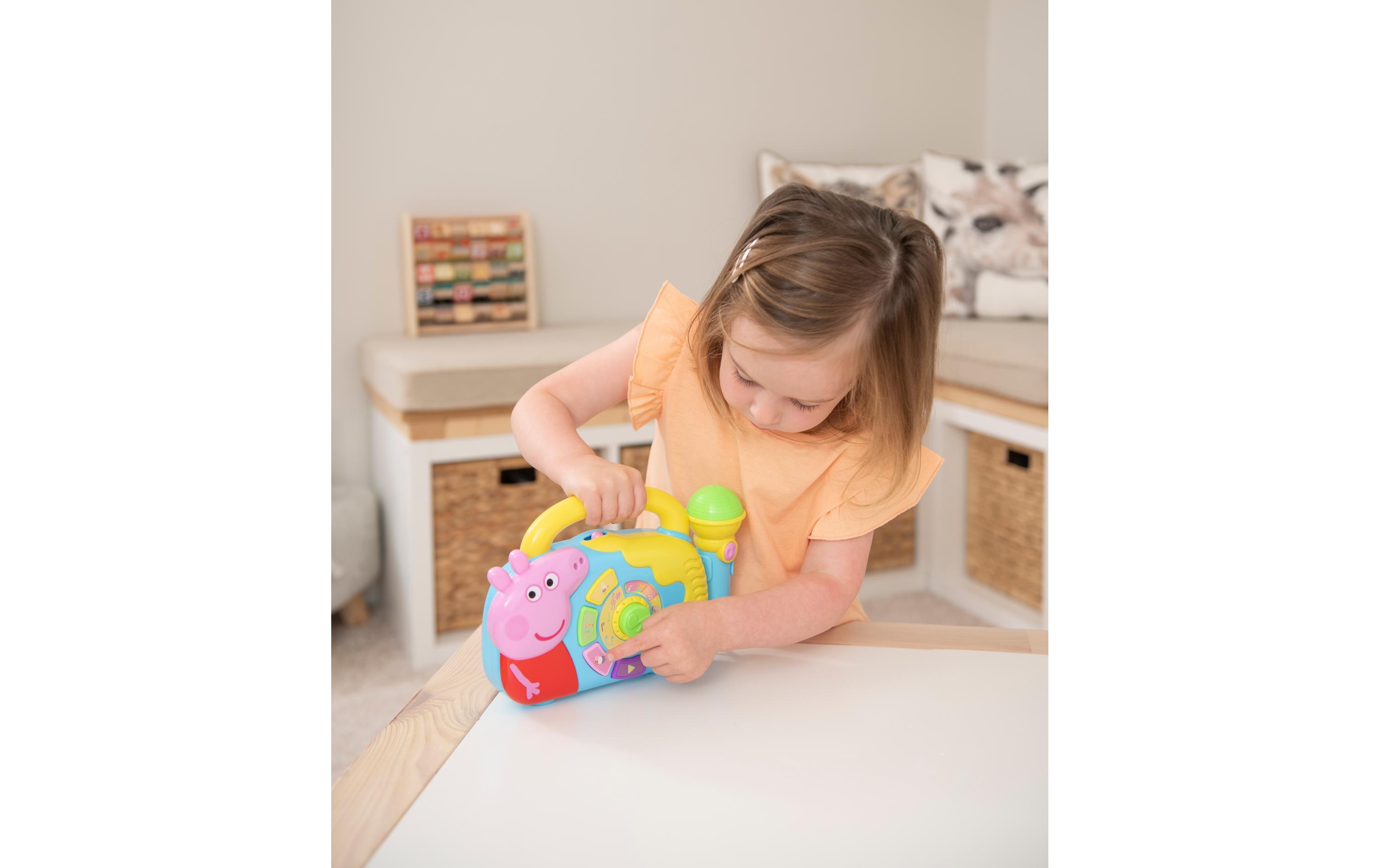 HTI Musikspielzeug Peppa Pig Boombox