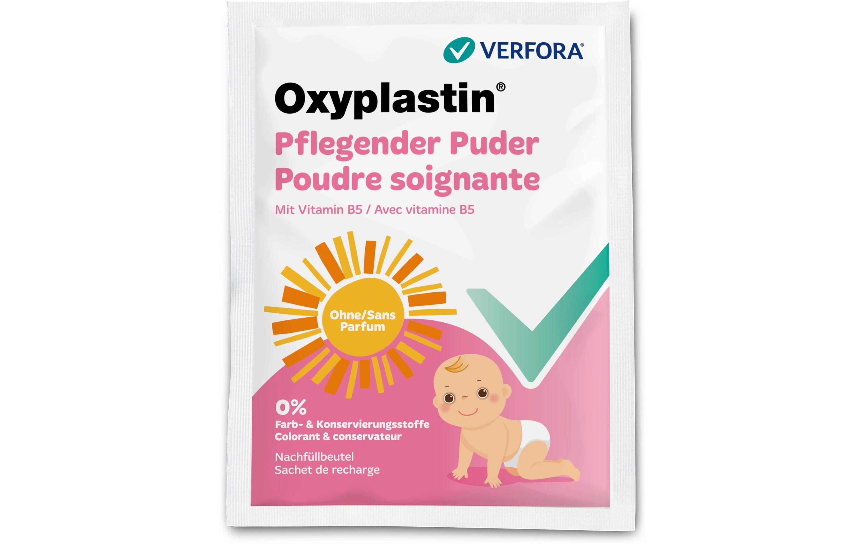 OXYPLASTIN Babypuder Auffüllbeutel 70 g