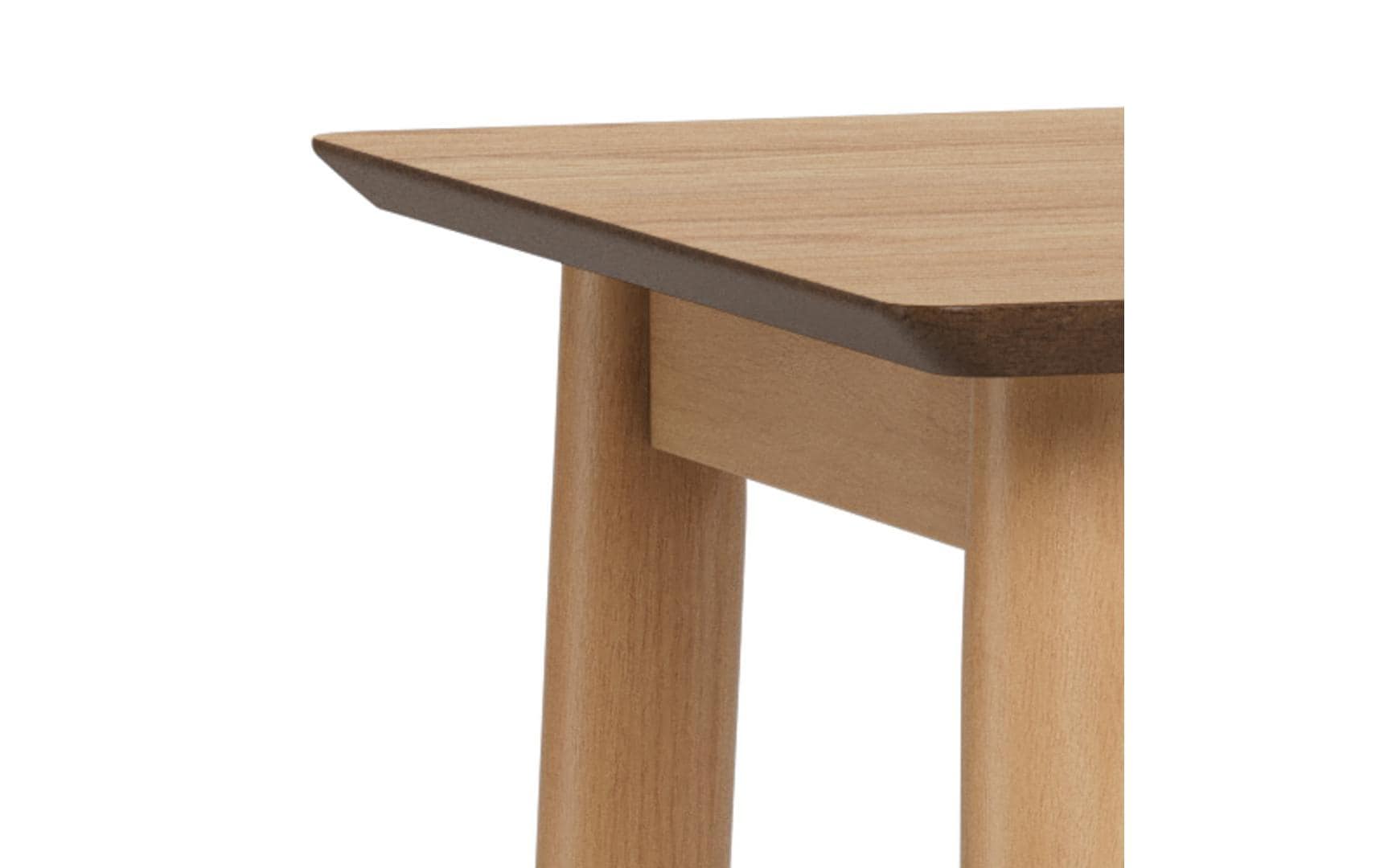 AC Design Bartisch Barlow Braun, 120 x 60 x 105 cm
