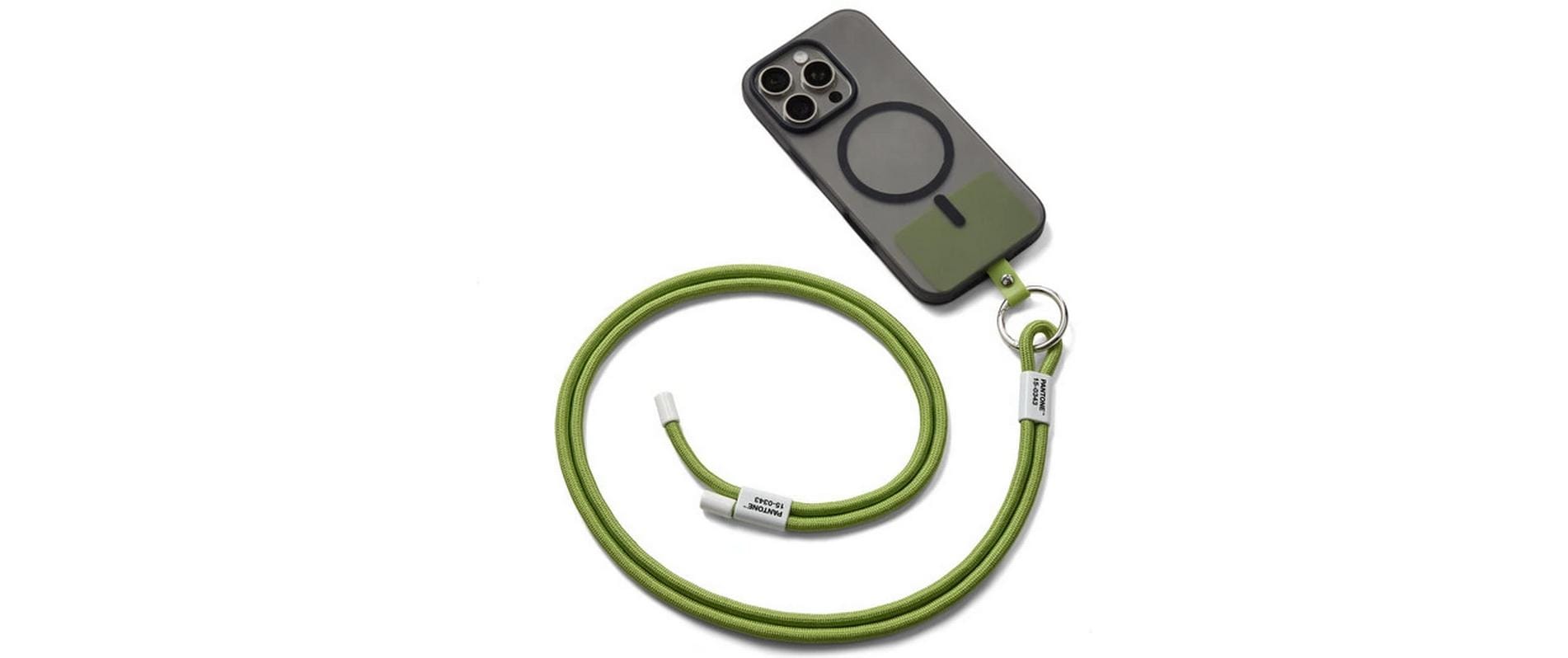 Pantone by Copenhagen Design Phonestrap Verstellbar Grün Einheitsgrösse