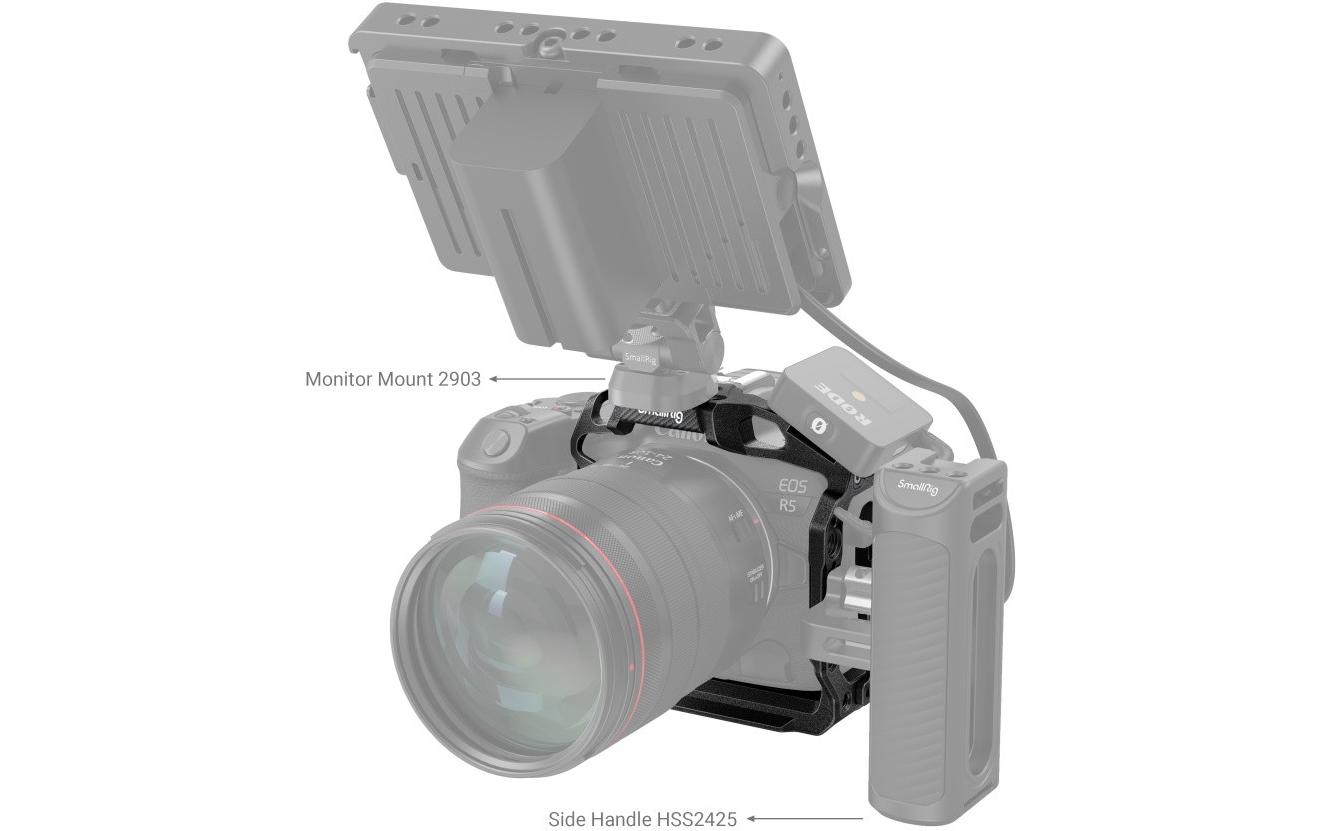 Smallrig «Black Mamba» Half Cage für Canon EOS R5/R6/R5 C