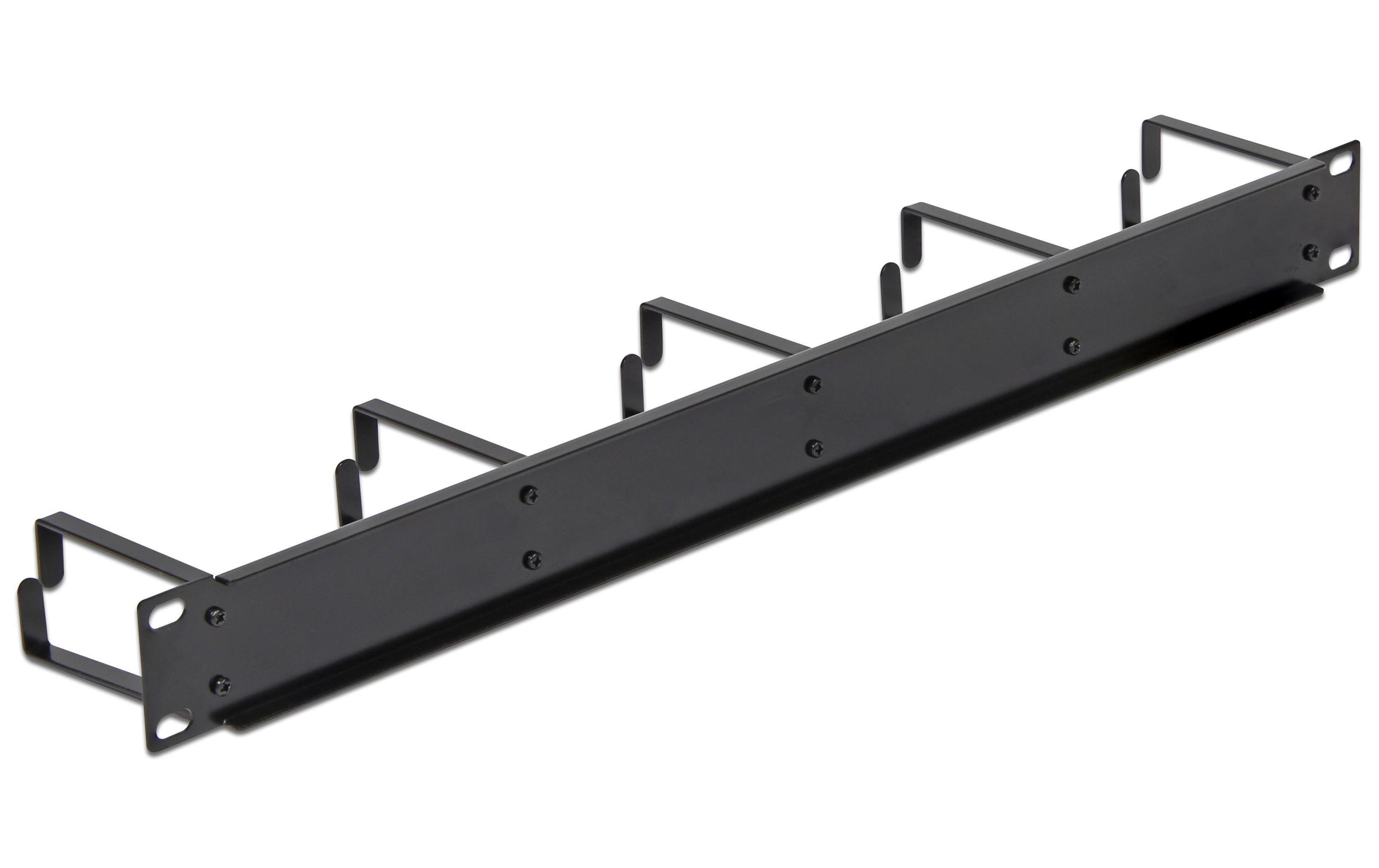 Delock Kabelführungspanel 42496 , Schwarz Delock Kabelführungspanel 42496 , Schwarz