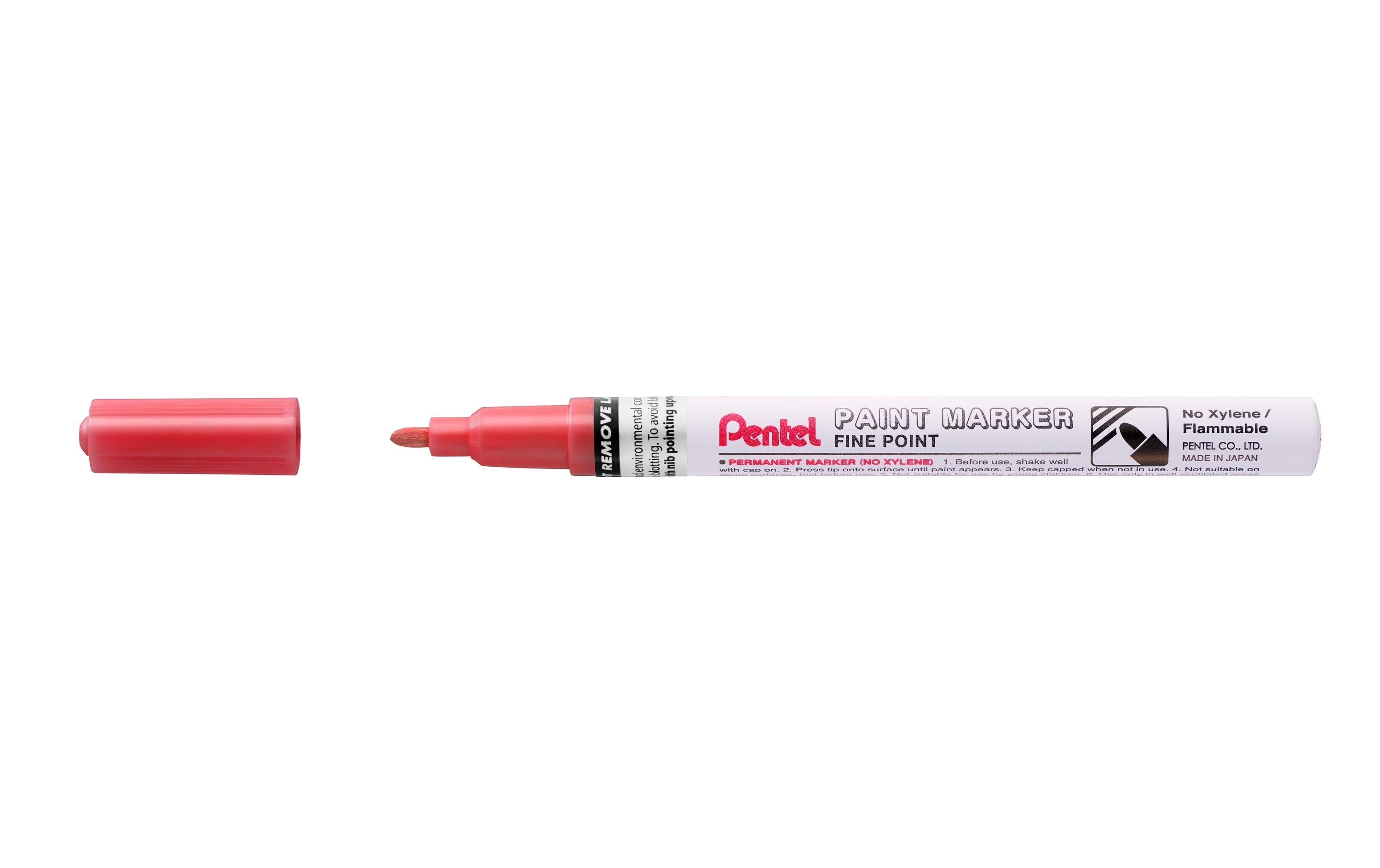 pentel Permanent-Marker Paint 1.5 mm, Metallic Rot