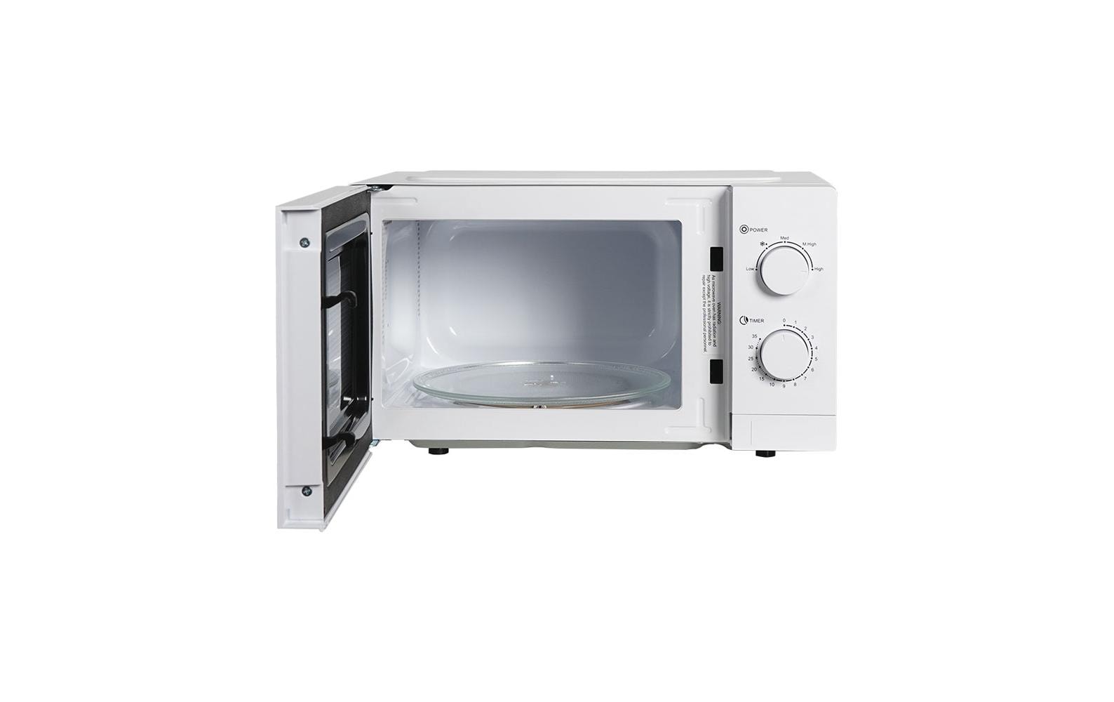 Berger Lanz Mikrowelle mit Grill MW20P71 Schwarz/Weiss