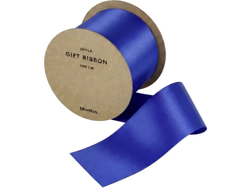 Blomus Geschenkband Juhla 50 mm x 5 m, Blau Blomus Geschenkband Juhla 50 mm x 5 m, Blau