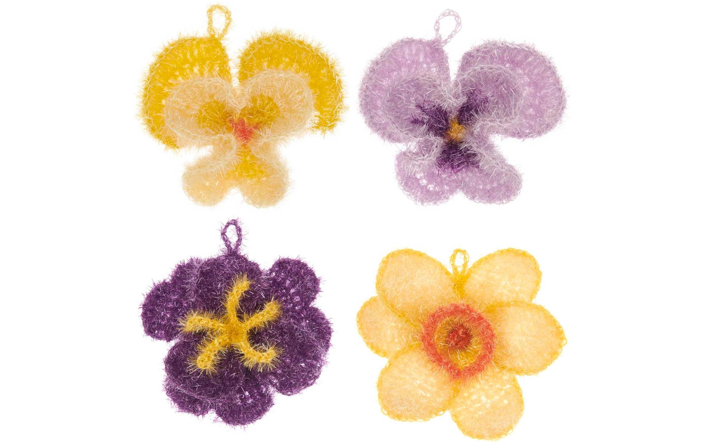 Rico Design Häkelset Bubble 6-teilig, Frühlingsblumen Rico Design Häkelset Bubble 6-teilig, Frühlingsblumen