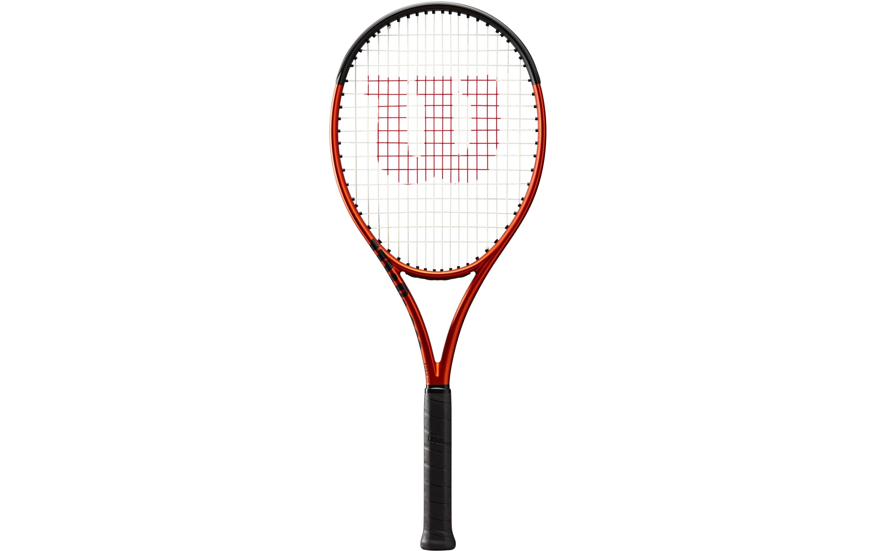 Wilson Tennisracket Burn 100 lS V5.0 Orange/Schwarz