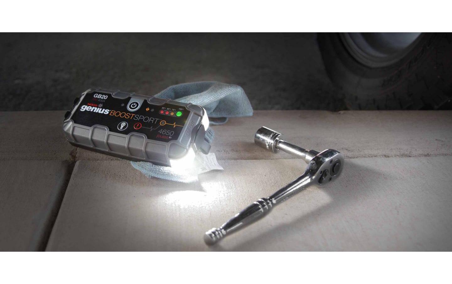 Noco Starterbatterie mit Ladefunktion GB20 12 V 500A