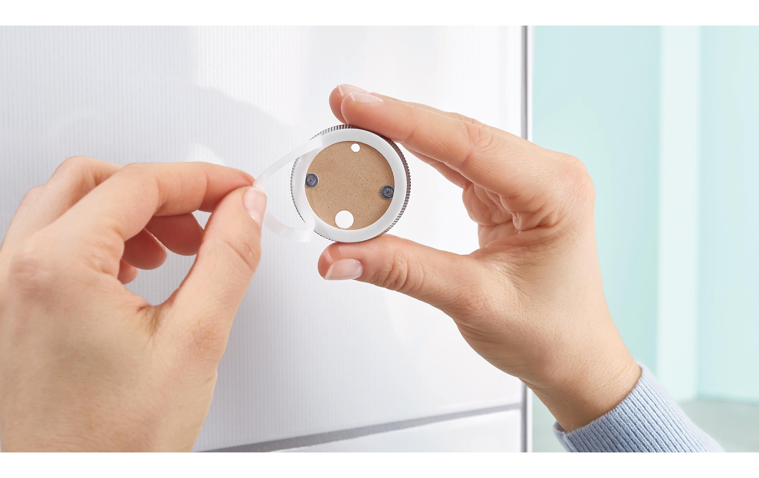 tesa Loxx Seifenablage ohne Bohren, silber