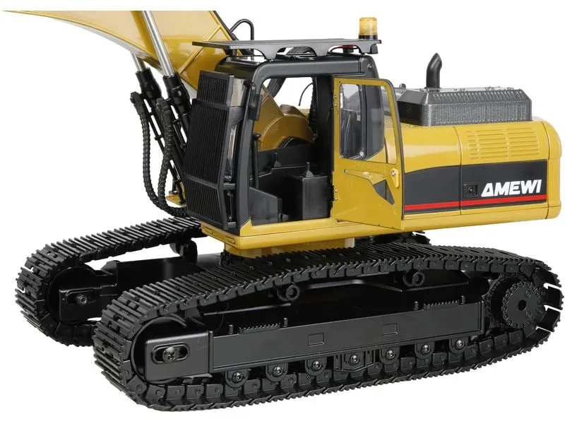 Amewi Kettenbagger G705E Vollmetall 1:14 Gelb Amewi Kettenbagger G705E Vollmetall 1:14 Gelb