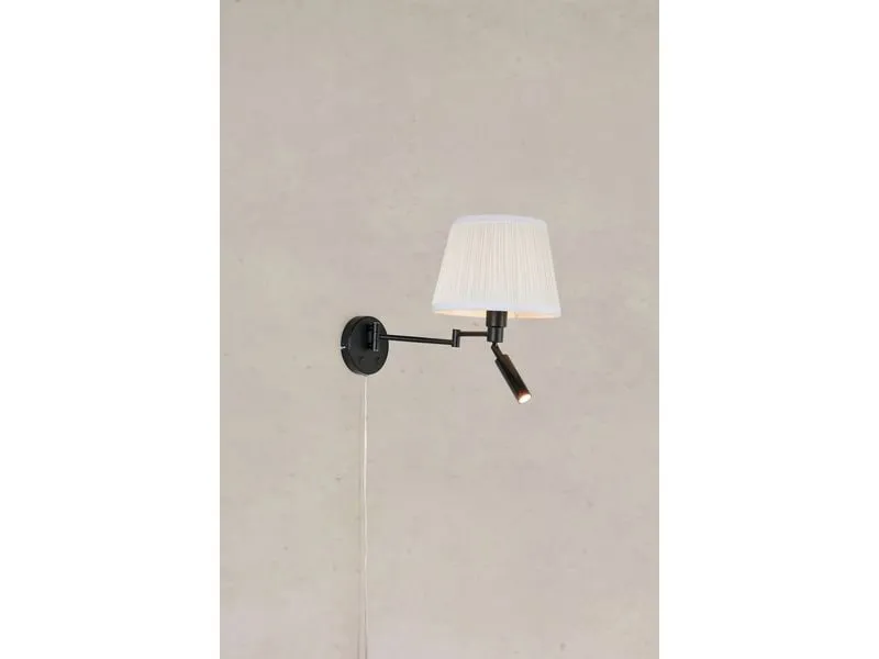 Markslöjd Pivot Wandleuchte Beige/Schwarz