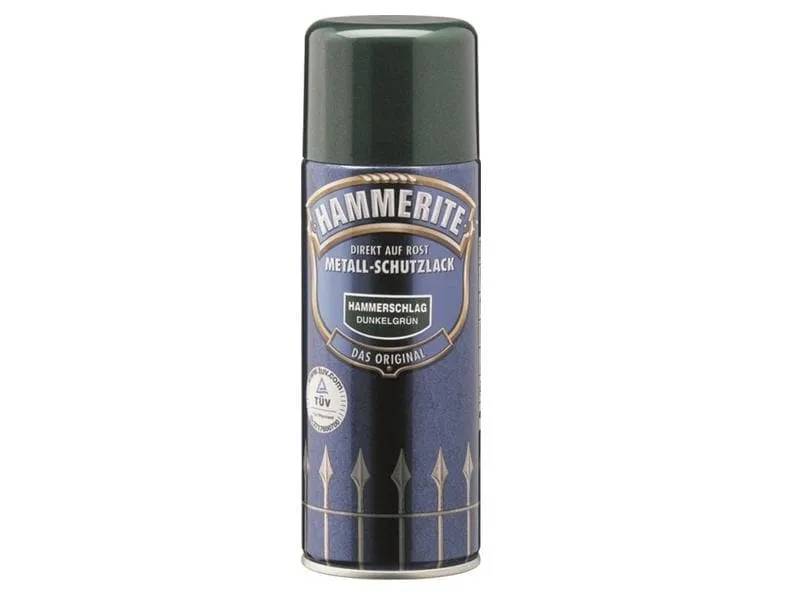 Hammerite Metall-Schutzlack HS Dunkelgrün, 400 ml Hammerite Metall-Schutzlack HS Dunkelgrün, 400 ml