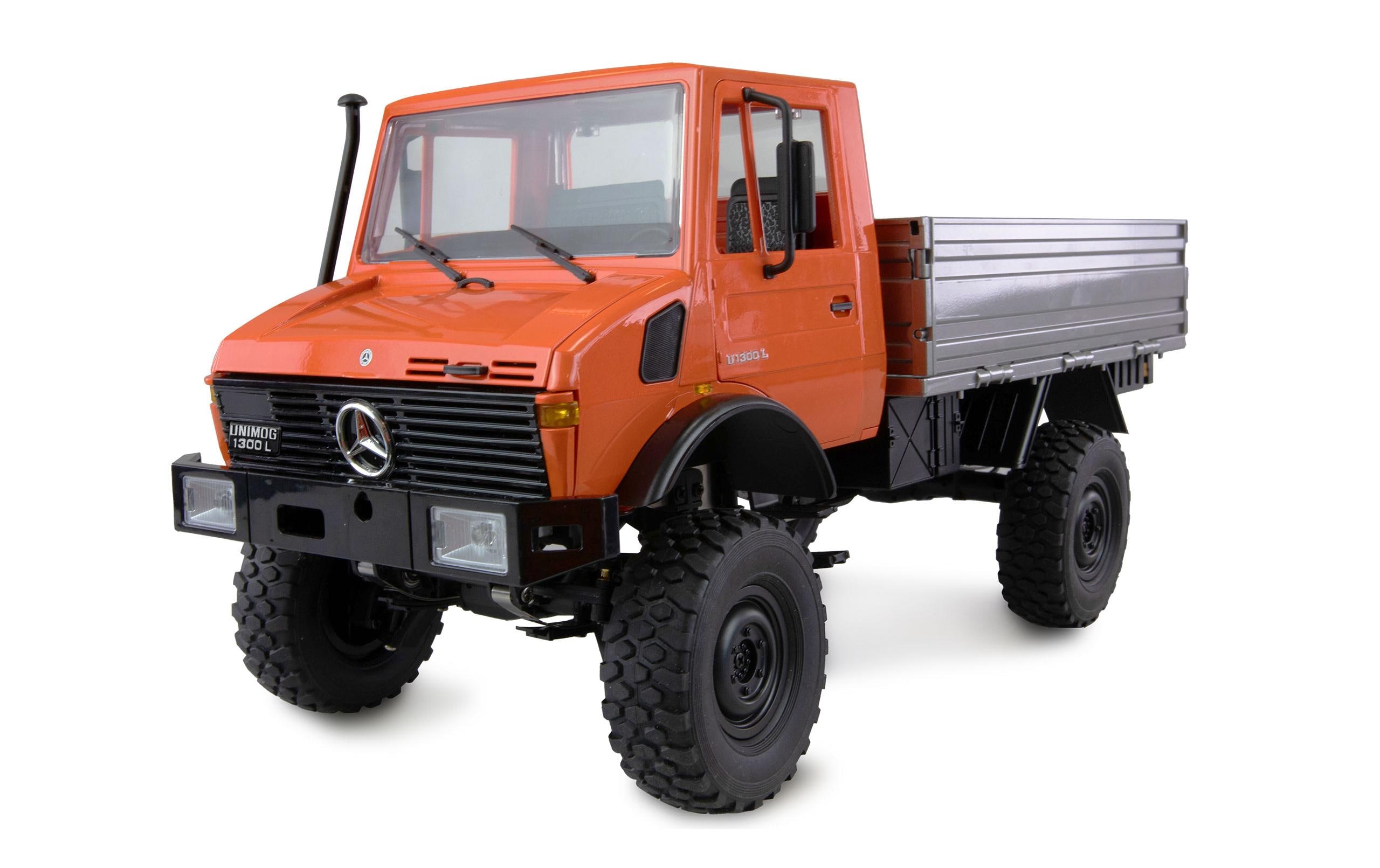Amewi Mercedes-Benz Unimog Advanced 4WD Orange, RTR, 1:12 Amewi Mercedes-Benz Unimog Advanced 4WD Orange, RTR, 1:12