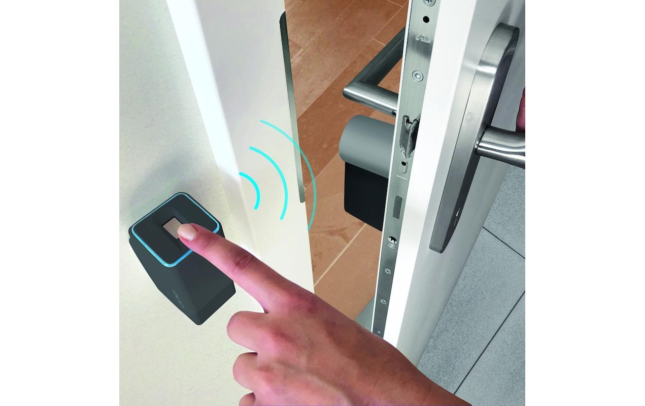 ekey uno Funk Fingerabdruck Sensor mit Akku für Nuki Smart Lock