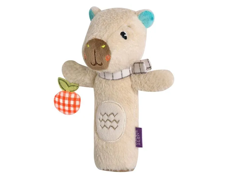 fehn Stabgreifling Capybara Beige, Plüsch / Velours, 15 cm fehn Stabgreifling Capybara Beige, Plüsch / Velours, 15 cm