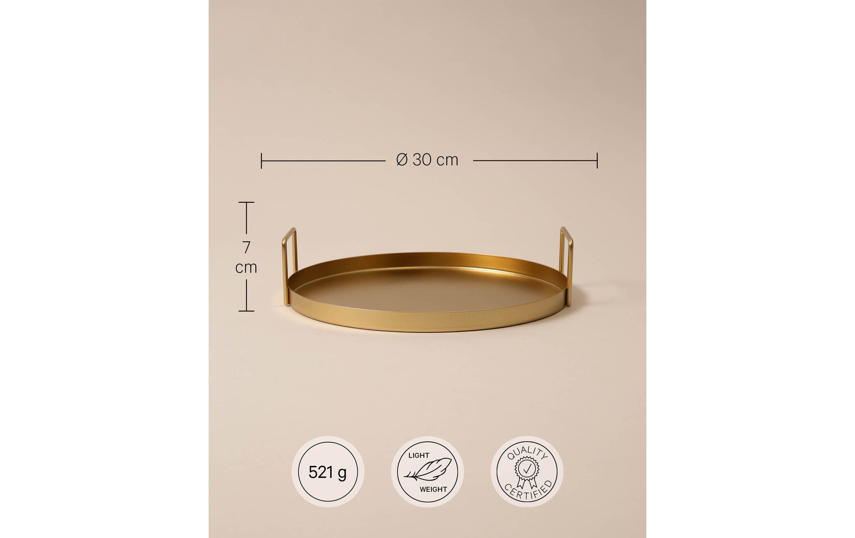 Esmée Serviertablett Gold