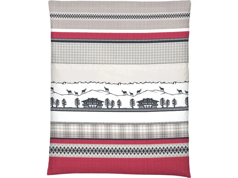 Home Fashion Duvetbezug Satin bedruckt Cosalina 200 x 210 cm