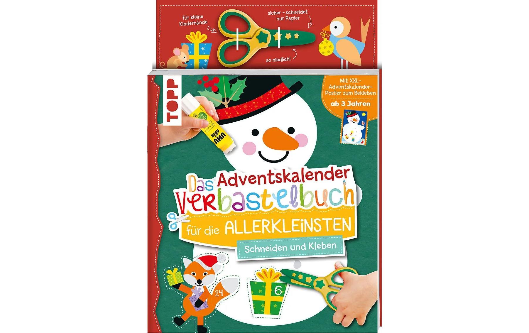 Frechverlag Adventskalender-Buch Topp für die Allerkleinsten