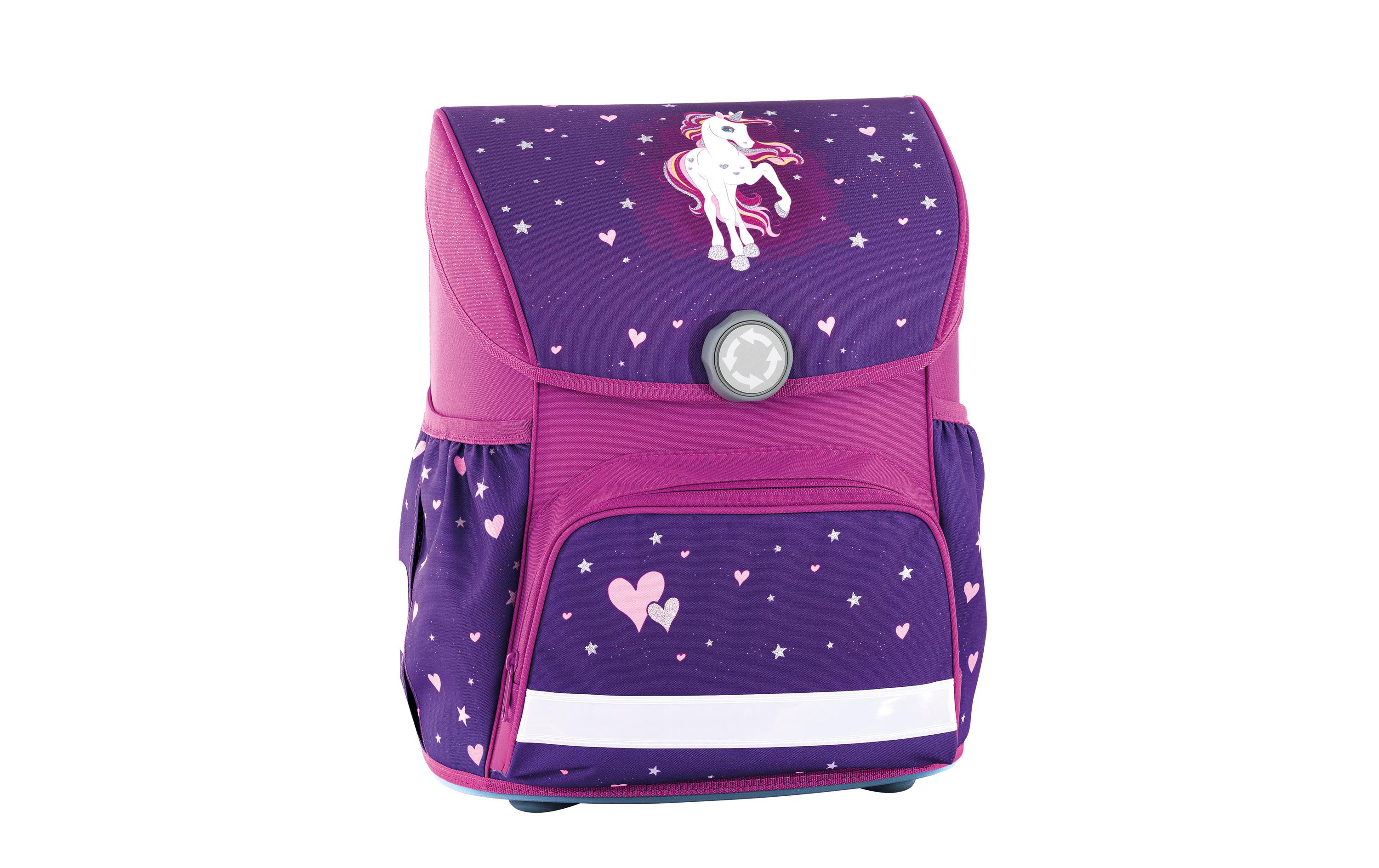 Eberhard Faber Schulthek-Set EFAlino Einhorn 2021 4-teilig, Violett/Pink Eberhard Faber Schulthek-Set EFAlino Einhorn 2021 4-teilig, Violett/Pink