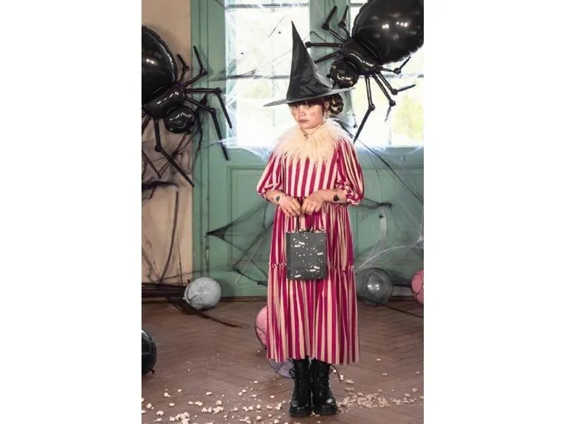 Partydeco Ballons Folienballon Spinne 60 x 101 cm, Schwarz