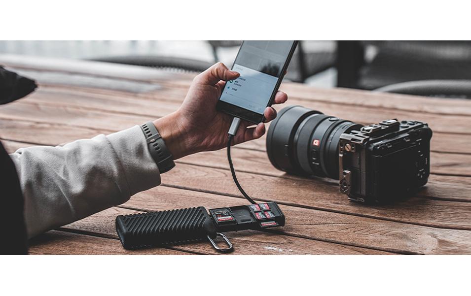 PGYTECH Card Reader Extern CreateMate Case High-speed PGYTECH Card Reader Extern CreateMate Case High-speed