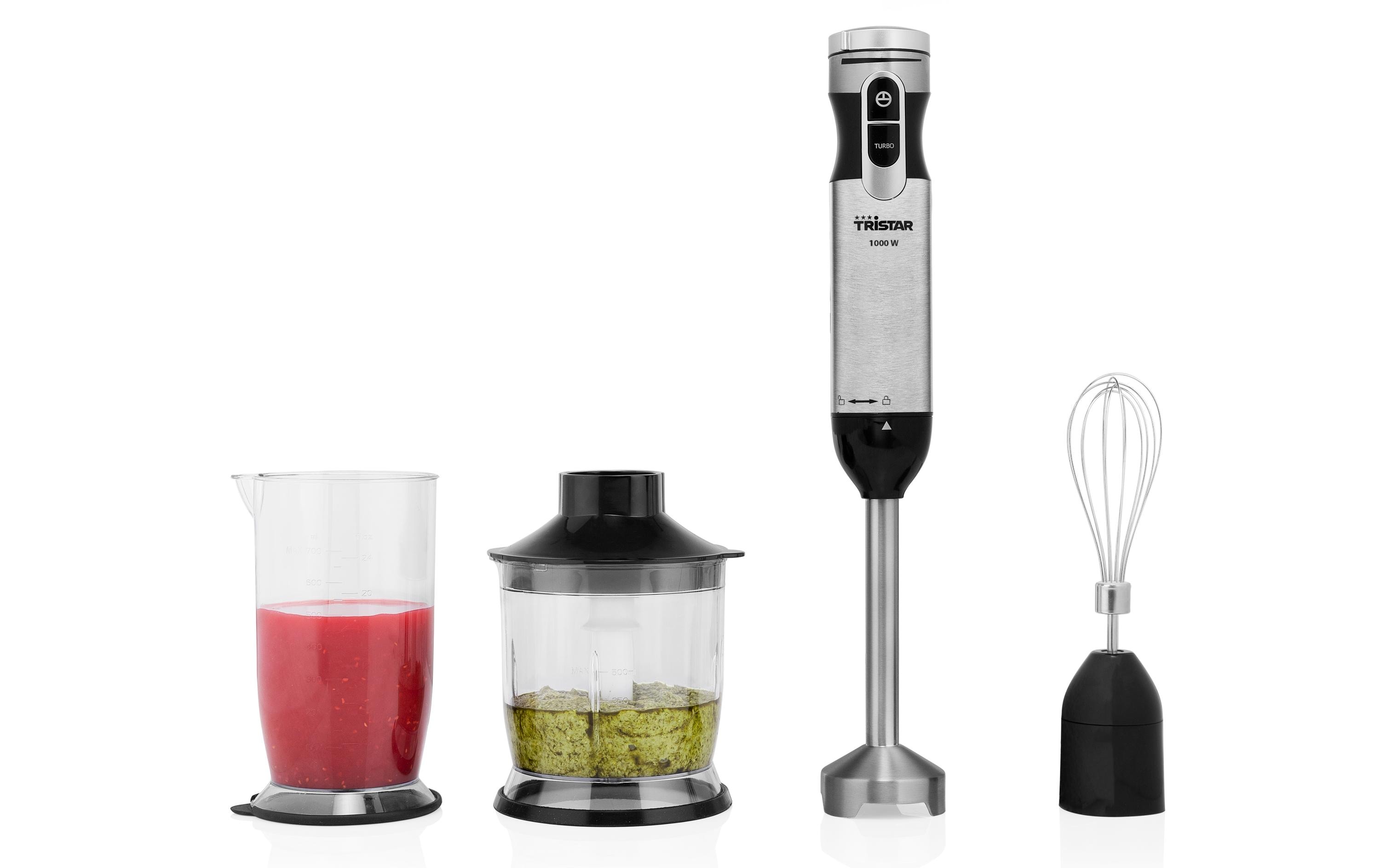 Tristar Stabmixer Set 1000 W, Metall