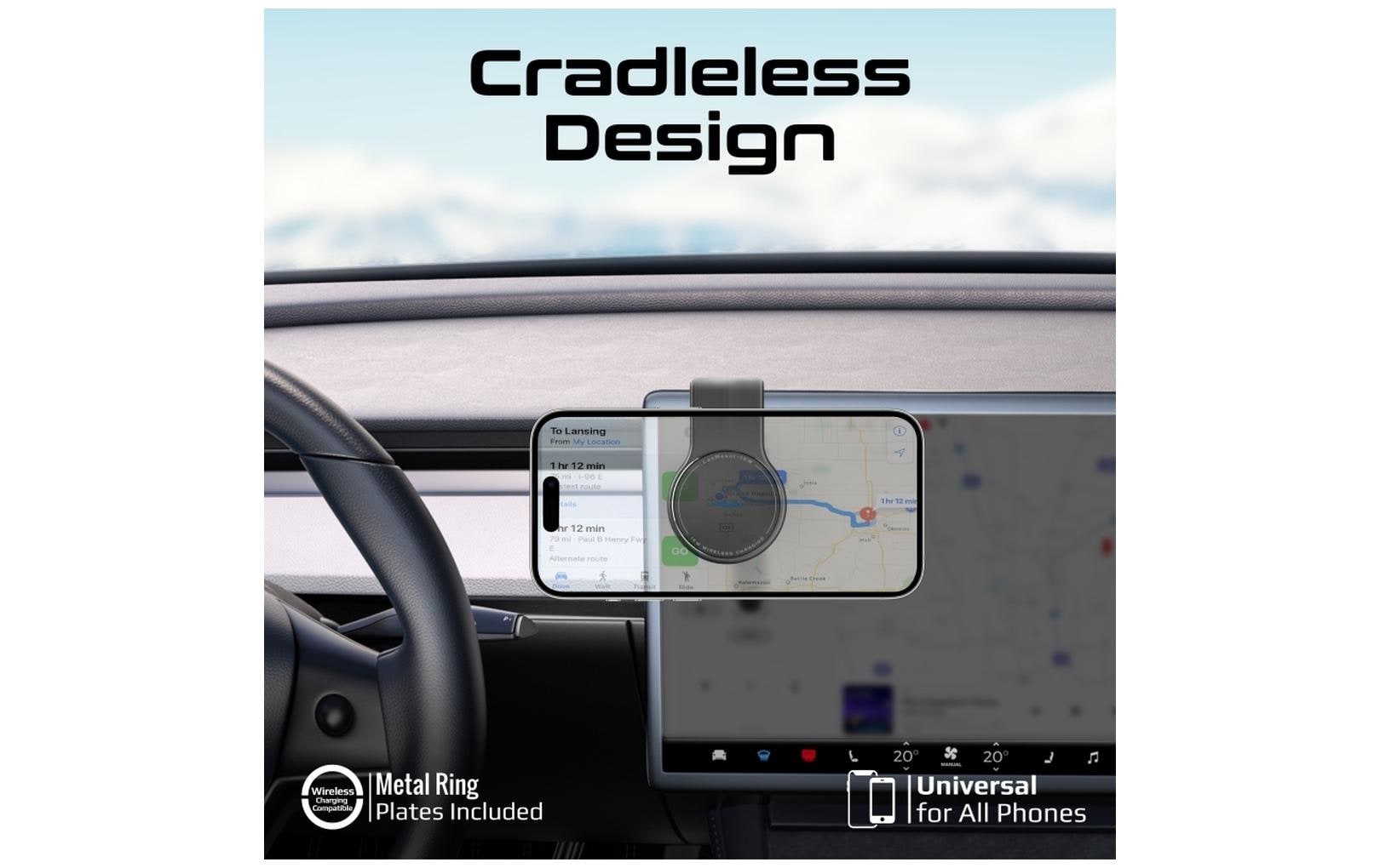 Promate Smartphone-Halterung LaxMount-15W