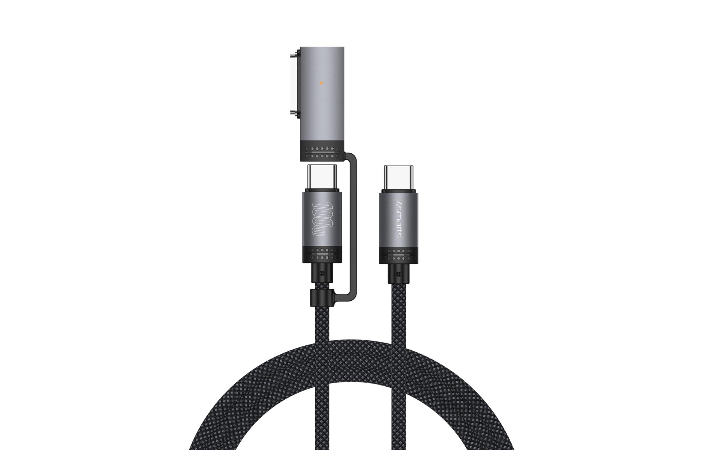 4smarts MagSafe 3 Adapter und USB-C Kabel USB C - MagSafe 3 2 m 4smarts MagSafe 3 Adapter und USB-C Kabel USB C - MagSafe 3 2 m