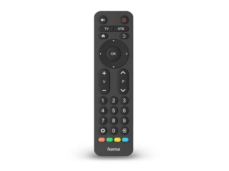 Hama Technics AG Universal-Fernbedienung Infrarot, für 2 Geräte, lernfähig