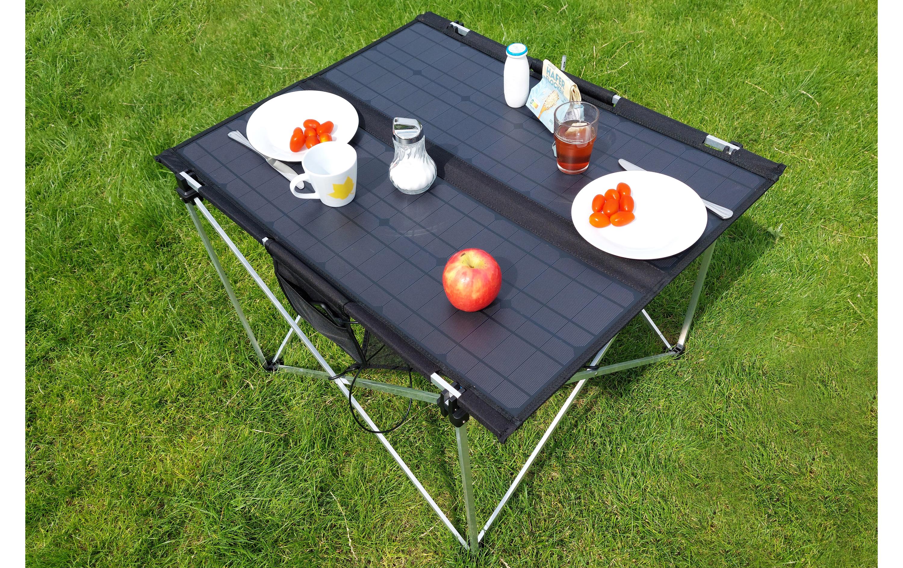 Technaxx Faltbarer Solar-Campingtisch 60W TX-252