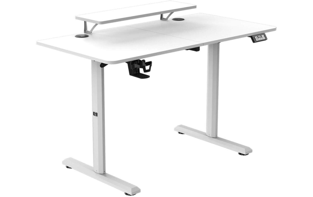 Ultradesk Gaming Tisch Higlander Weiss