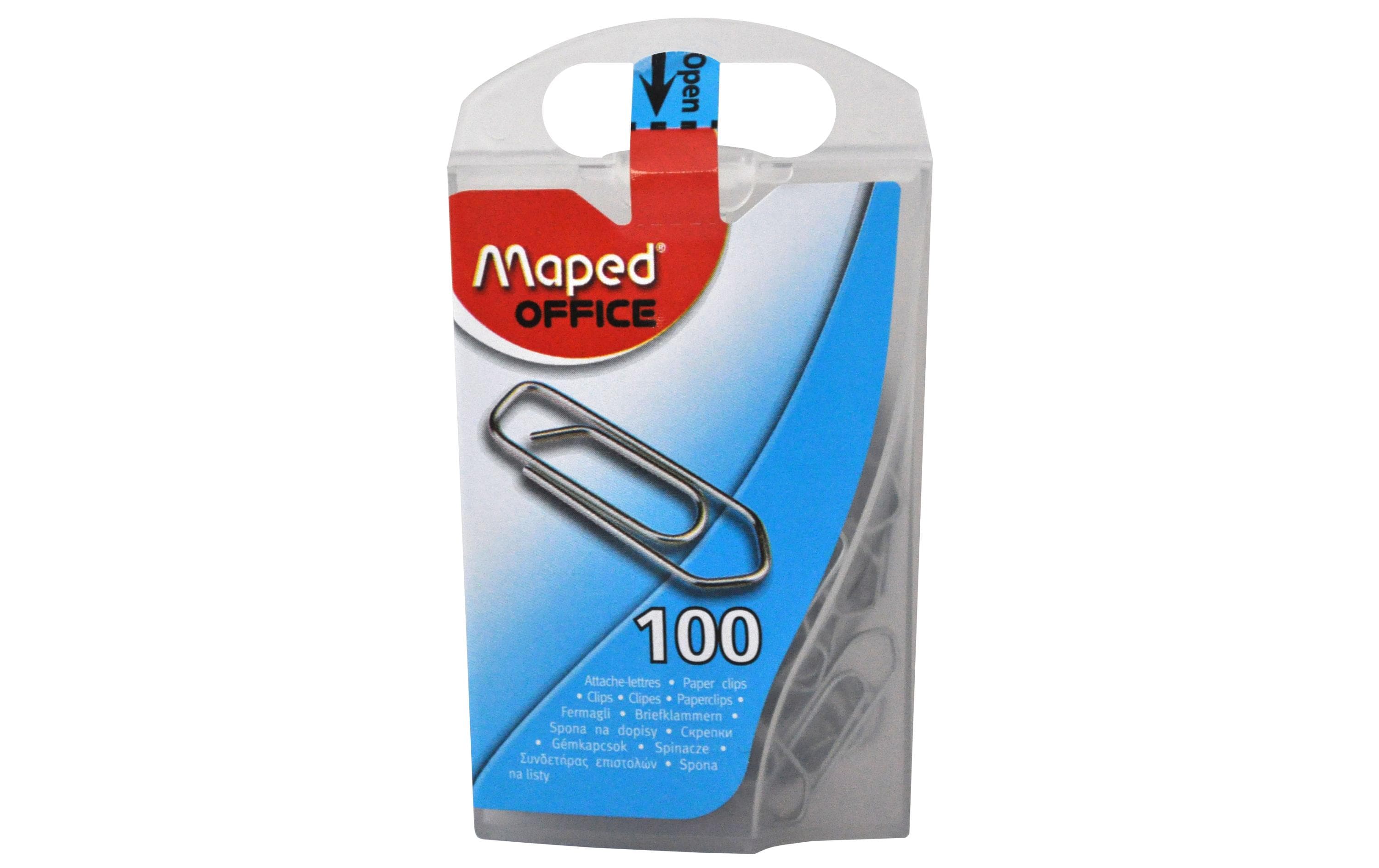 maped Büroklammer 25 mm 100 Stück maped Büroklammer 25 mm 100 Stück