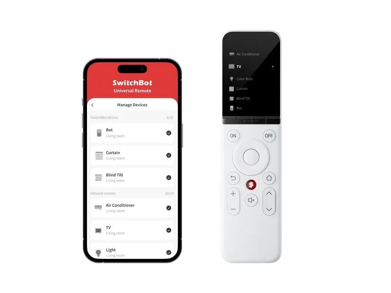 SwitchBot Universal Remote Schwarz|Weiss