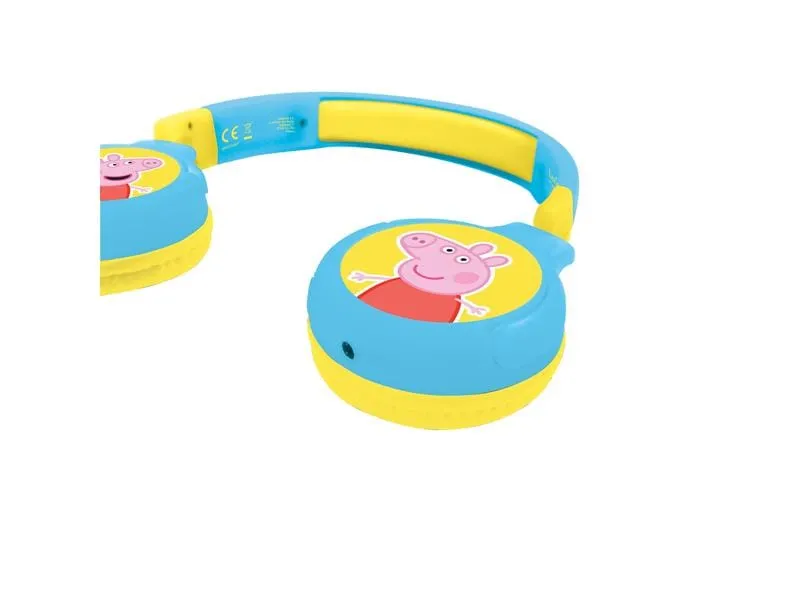 Lexibook Kinderkopfhörer Peppa Wutz 2-in-1-Bluetooth