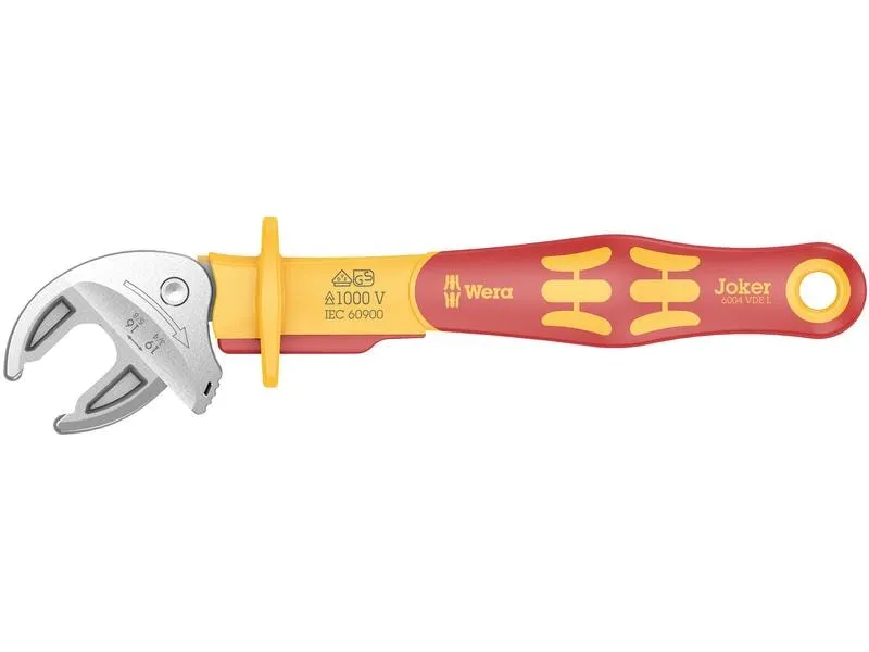 Wera Maulschlüssel 6004 Joker VDE 4 Set, Selbstjustierend, 4-tlg Wera Maulschlüssel 6004 Joker VDE 4 Set, Selbstjustierend, 4-tlg