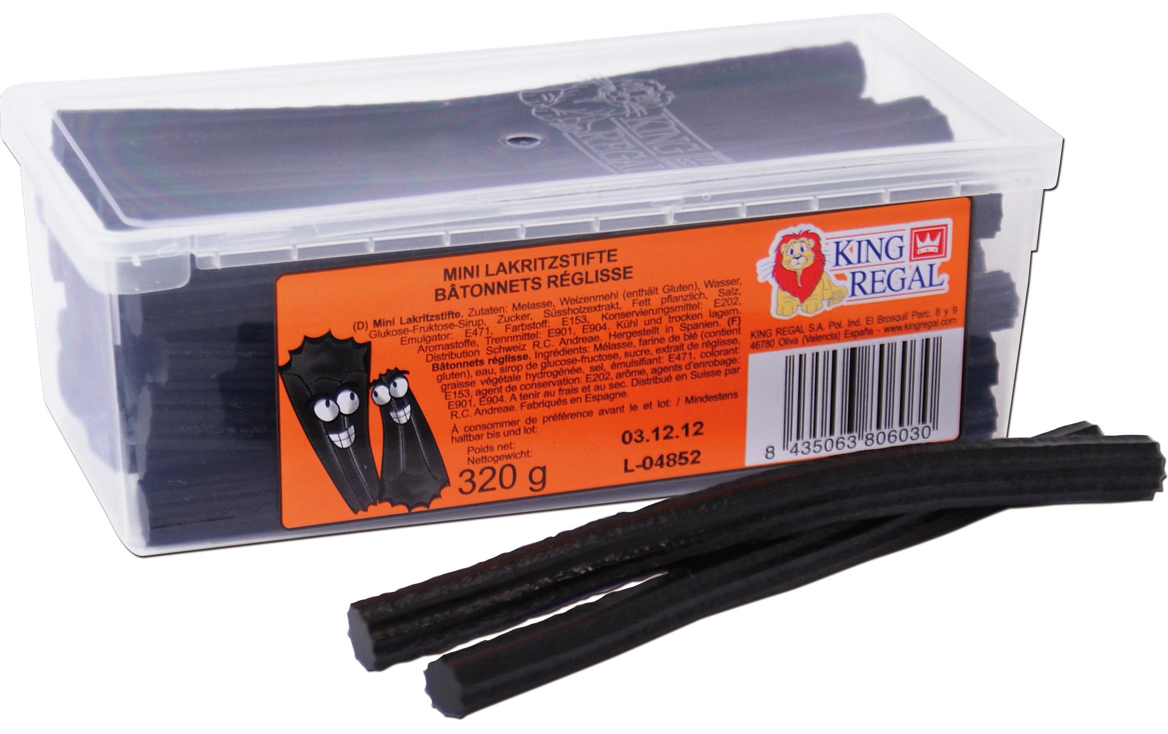 King Regal Gummibonbons Box 11 Artikel, 3320 g