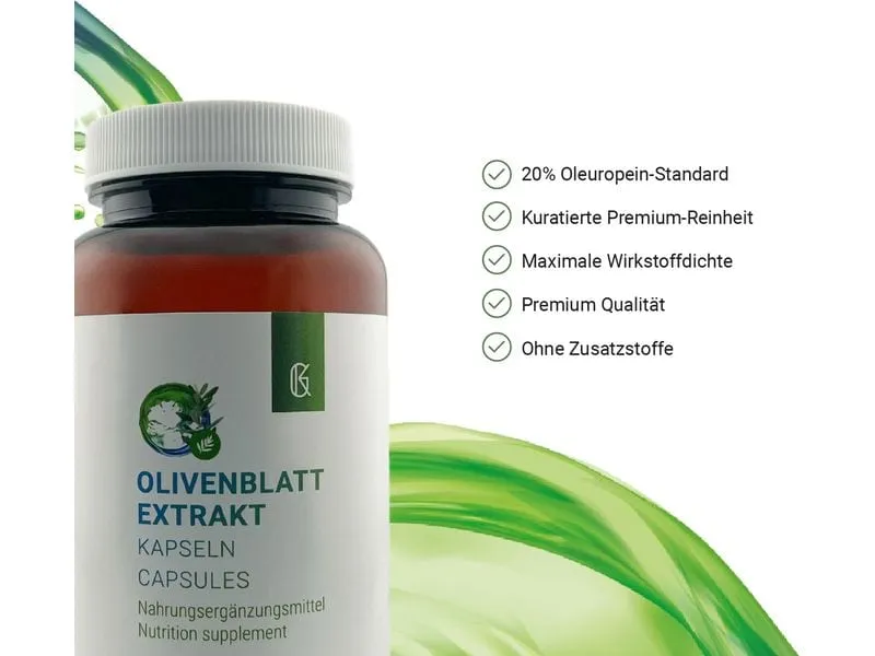 Kraftgras Olivenblattextrakt 120 Stück Kraftgras Olivenblattextrakt 120 Stück