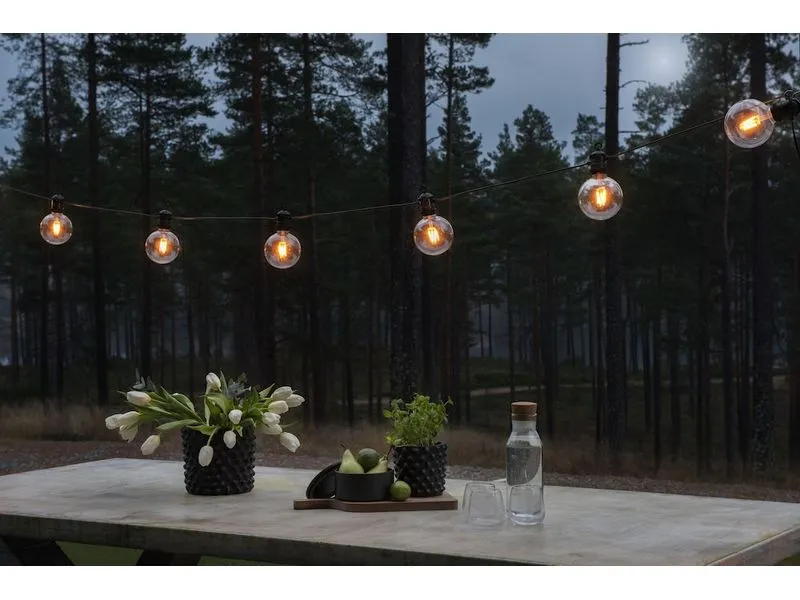 Konstsmide Lichterkette Basis-Set 2394, 10 LEDs, Transparent Konstsmide Lichterkette Basis-Set 2394, 10 LEDs, Transparent