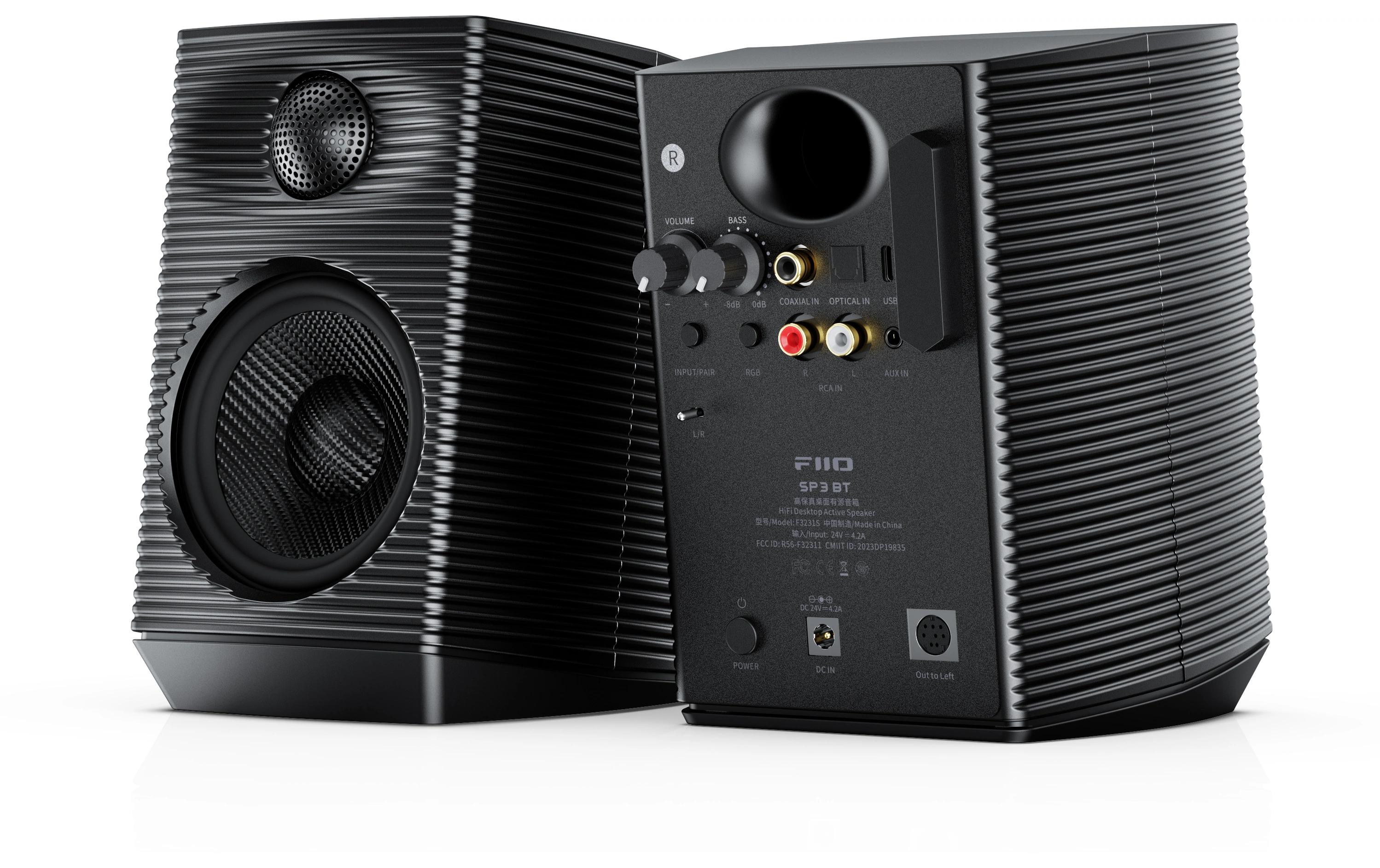 FiiO Regallautsprecher Paar SP3 BT Schwarz FiiO Regallautsprecher Paar SP3 BT Schwarz