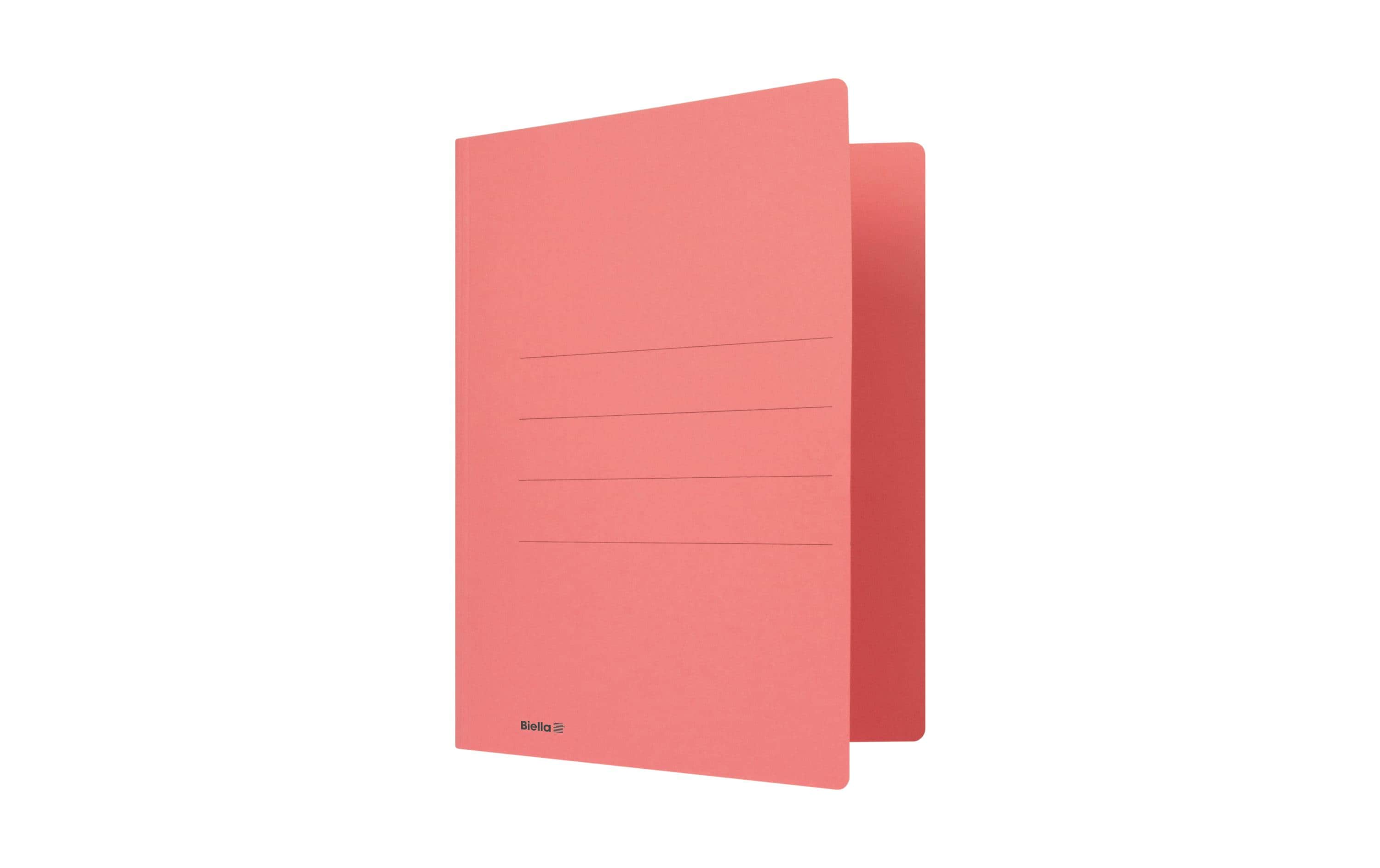 Biella Einlagemappe A4 Rot, 50 Stück