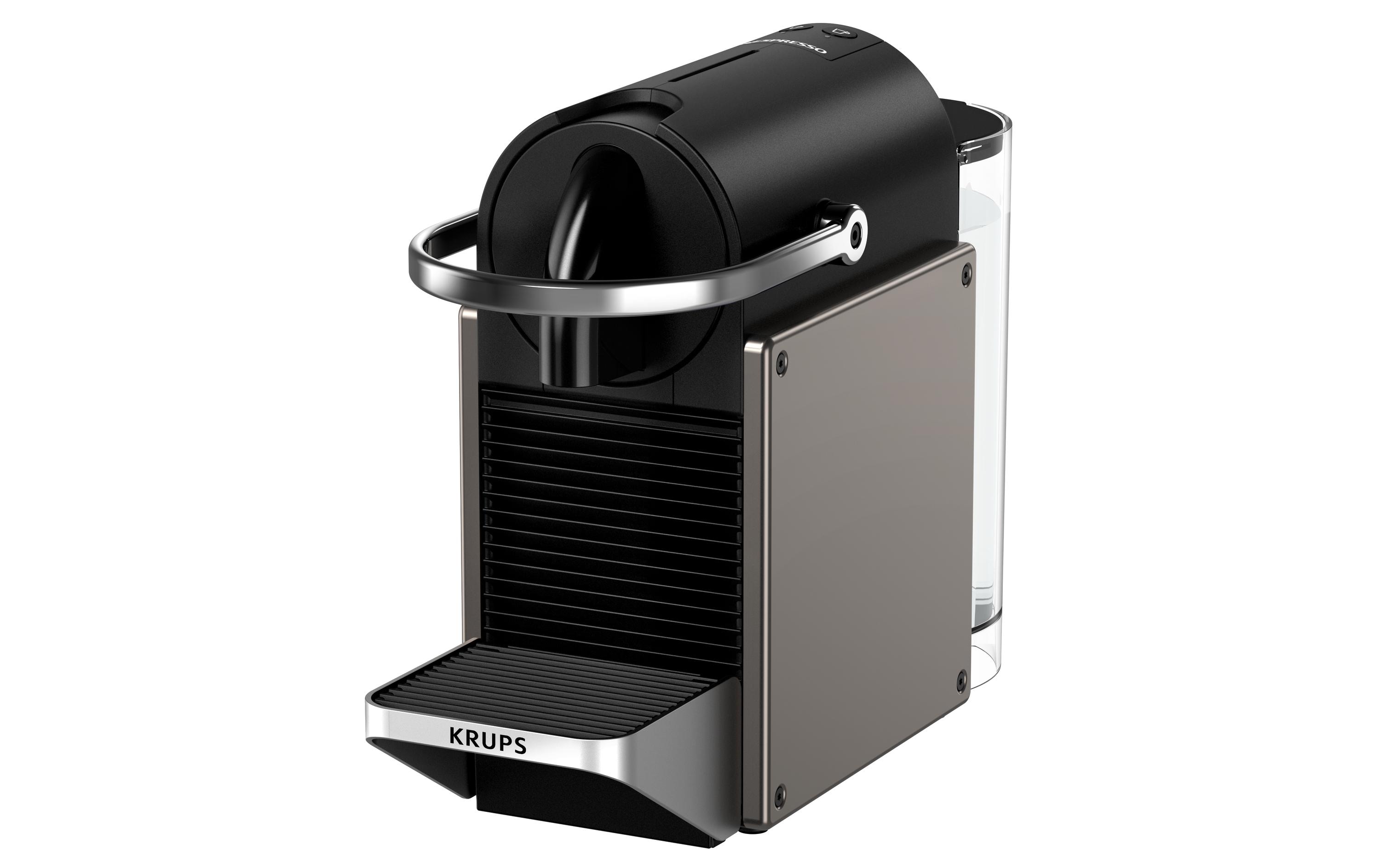 Krups Kaffeemaschine Nespresso Pixie XN306TCH Titan