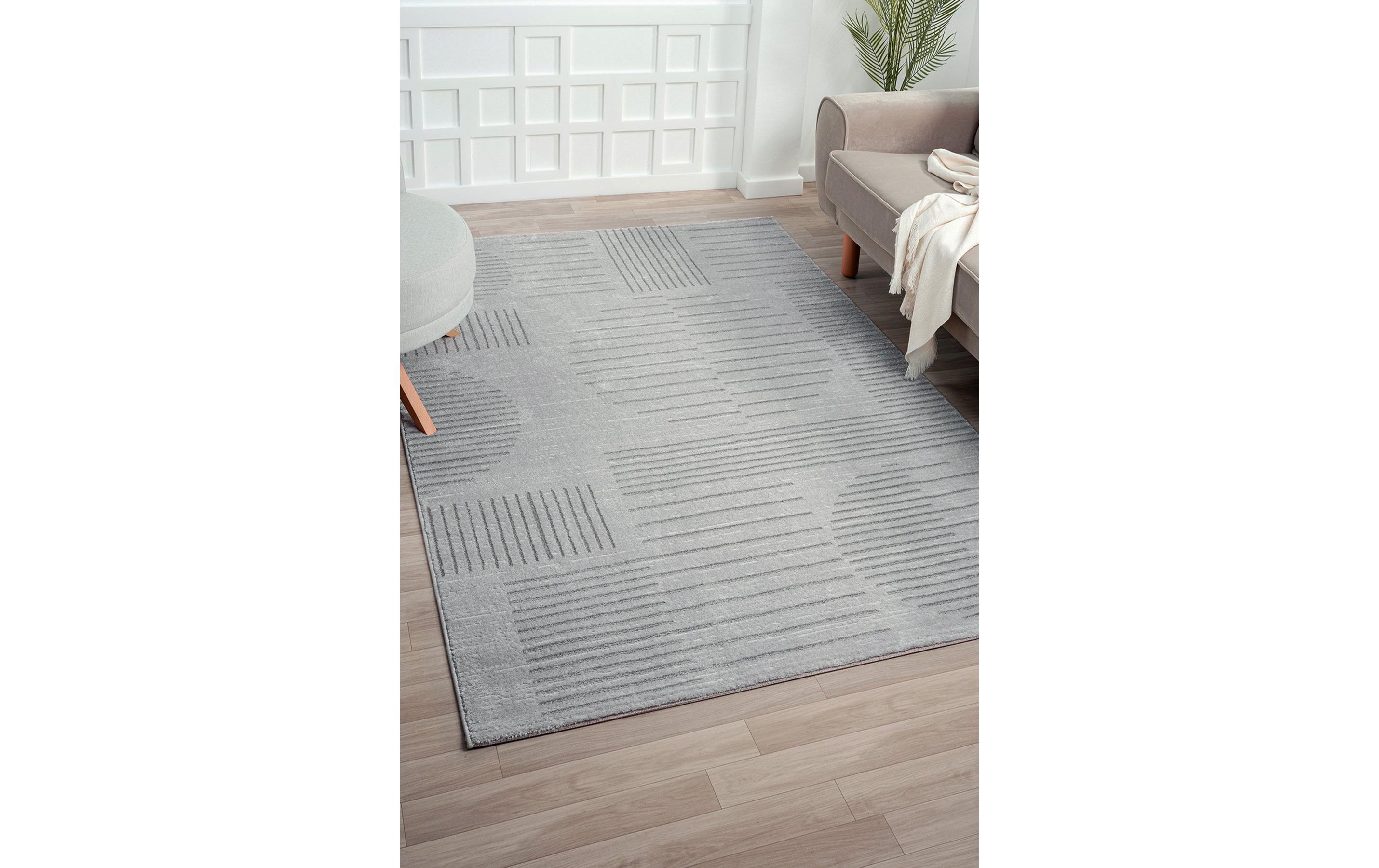 Conceptum Hypnose Teppich Claude 1635 100 cm x 200 cm, Grau