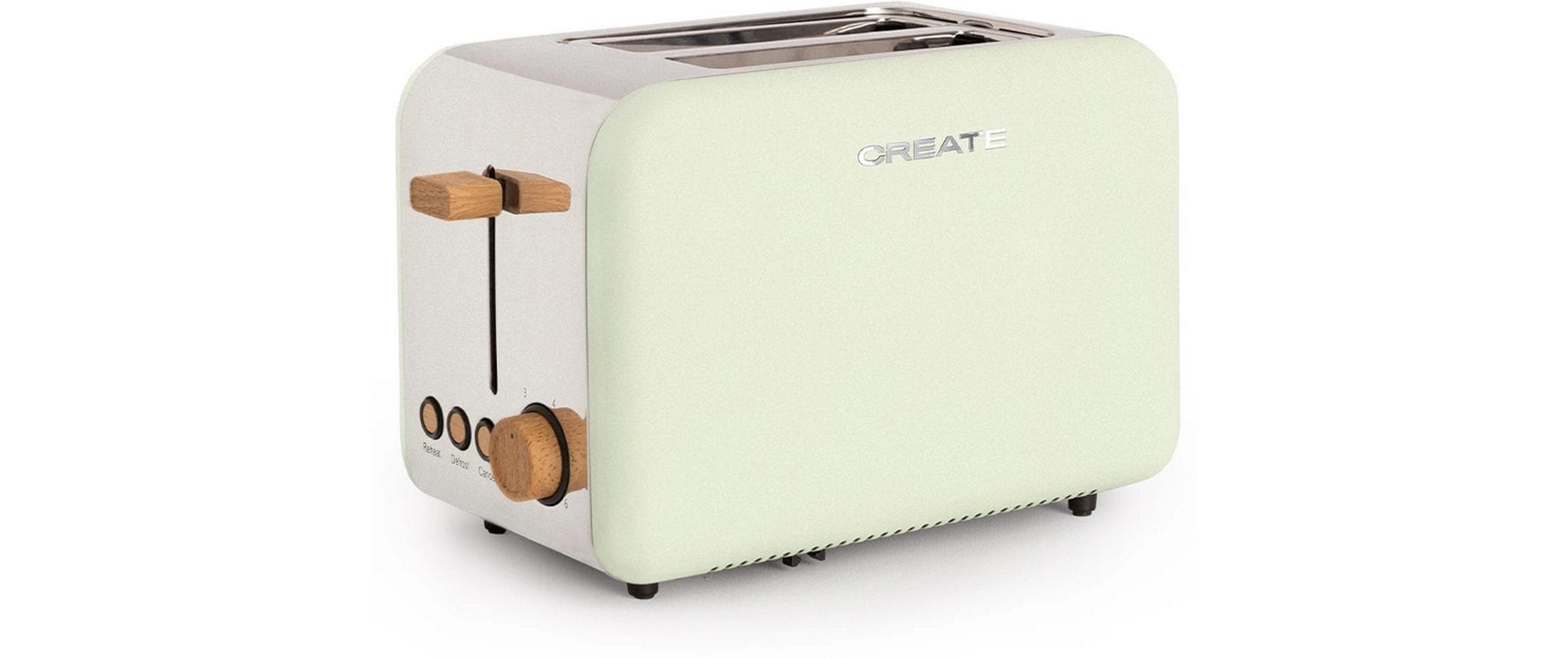 Create Toaster Retro Pastelgrün